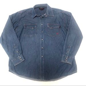 Ariat Work Flame Resistant Denim Snap Front Shirt